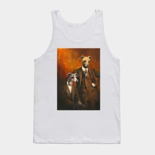 Italian Greayhound Vintage Gentlemen Tank Top